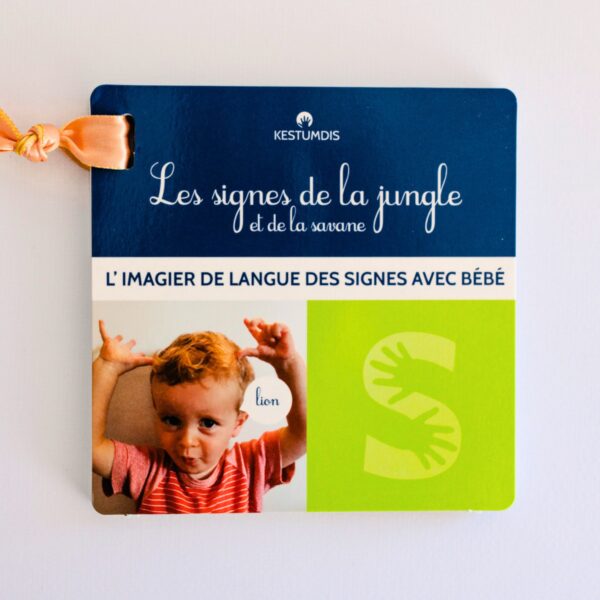 Imagier - La jungle et la savane - Langue des Signes