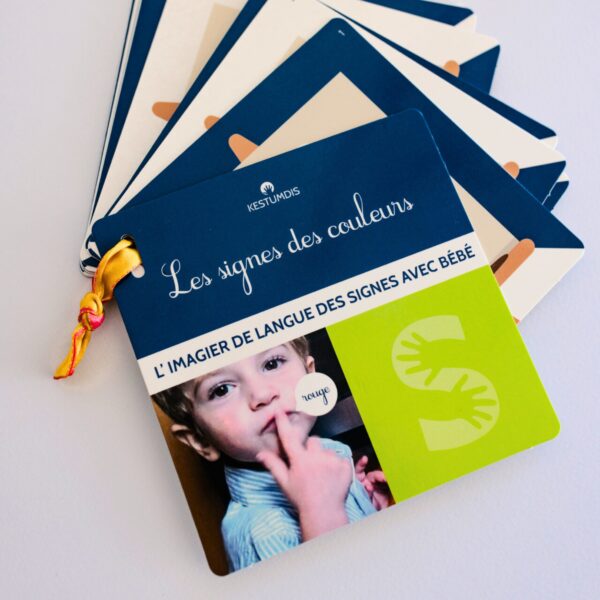 Imagier - Les couleurs - Langue des Signes – Image 5