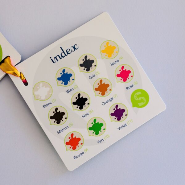 Imagier - Les couleurs - Langue des Signes – Image 4